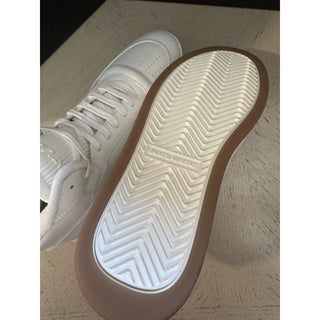 NIB Saint Laurent Mid-top Leather sneakers White 9 US/42 Eu 711250