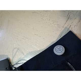 New Giorgio Armani Men’s Corduroy Pants Jeans Navy Size 31 Made In Italy