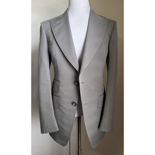 NWT $5650 TOM FORD Men Atticus Sport Coat Jacket Blazer Pebble Gray 44R US/54R E