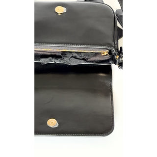 Versace Lamb Leather Black Mini Shoulder Bag 1018747 Italy NWT $990