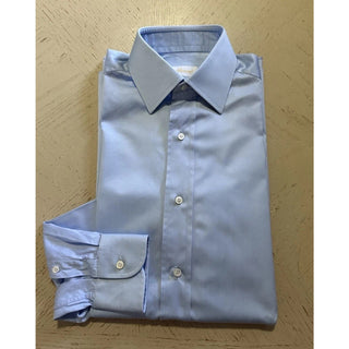 Brioni Men’s Dress Shirt Blue 15/39 Italy