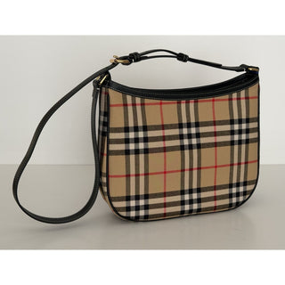 Burberry Zip Closure Archive Beige IP Check Satchel Bag 8111415 IT NWT $1450