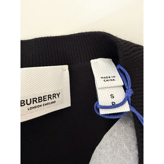 Burberry Lea 100% Wool Black Sweater Small 8091166 NWT $915