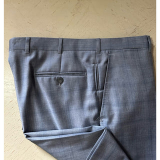 $1595 Ermenegildo Zegna Couture Dress Pants Gray 52/36 Switzerland