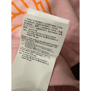Versace Medusa Print Crop Pink Cotton Sweatshirt 10 US (46 Eu) 1019251 NWT $800