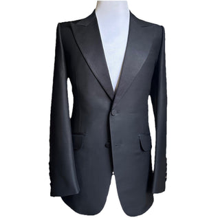 NWT $4980 Gucci Men’s Tuxedo Suit Black Size 38R US/48R Eu Italy