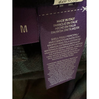 Ralph Lauren Purple Label Men Shadow Plaid Shirt Jacket Size M New $2995 Italy