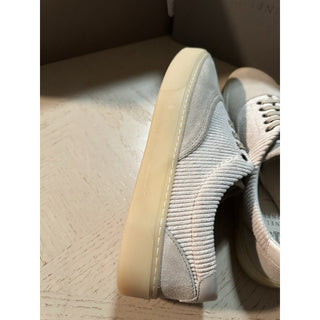 NIB $950 Brunello Cucinelli Men’s Suede Sneakers Shoes Ivory 7 US/40 Eu