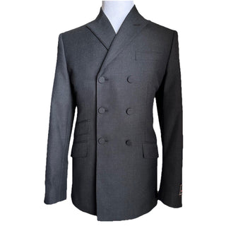 Gucci Men Double Breasted Sport Coat Blazer DK Gray 38 US/48 Eu NWT $2980