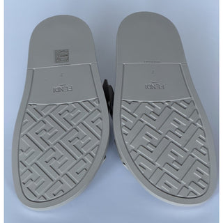 Fendi Men's FF Feel Slide Sandals Beige 8 US/7 UK IT 7X1604 NIB $1050