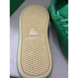 NIB $990 Bottega Veneta Men Leather Sneakers Shoes Green 9 US/42 Eu 716198