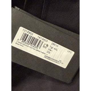 Versace Men’s Logo Compact Cotton Jersey T-Shirt Black 4XL 1013302 NWT $750