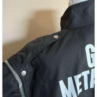 Gucci Metamorfosi Convertible Detachable Sleeve Jacket Black 44 US (54) 714759