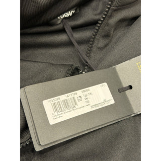 Versace Chain Medusa Logo Black Polyester Jacket 2XL Black 1023098 NWT $1400