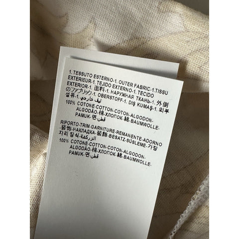 Versace Baroque Cotton Jersey T-Shirt White/Gold 6XL 1019460 NWT