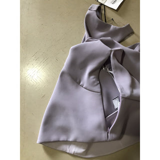 New $1235 Balenciaga Women’s Top Tank Blouse LT Purple Size 38 Italy