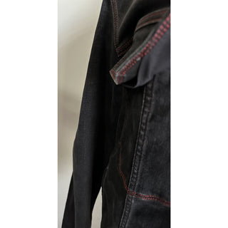 NWT $1980 Fendi Men’s Denim Jacket Black 42 US/52 Ita FW0428