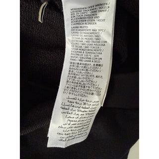 Gucci Interlocking G Logo Hoodie Black Cotton Sweatshirt Men’s Large 721427 NWT