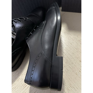 ZEGNA Derby Dress Shoes Black 10 US/43 Eu Italy New $890