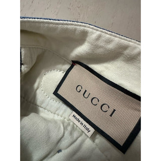 NWT $1150 Gucci Men Jeans Pants Blue Size 38 US/54 Eu
