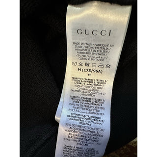 NWT $3980 Gucci Men's Sweatshirt Pullover Sweater Black/Gray Size M
