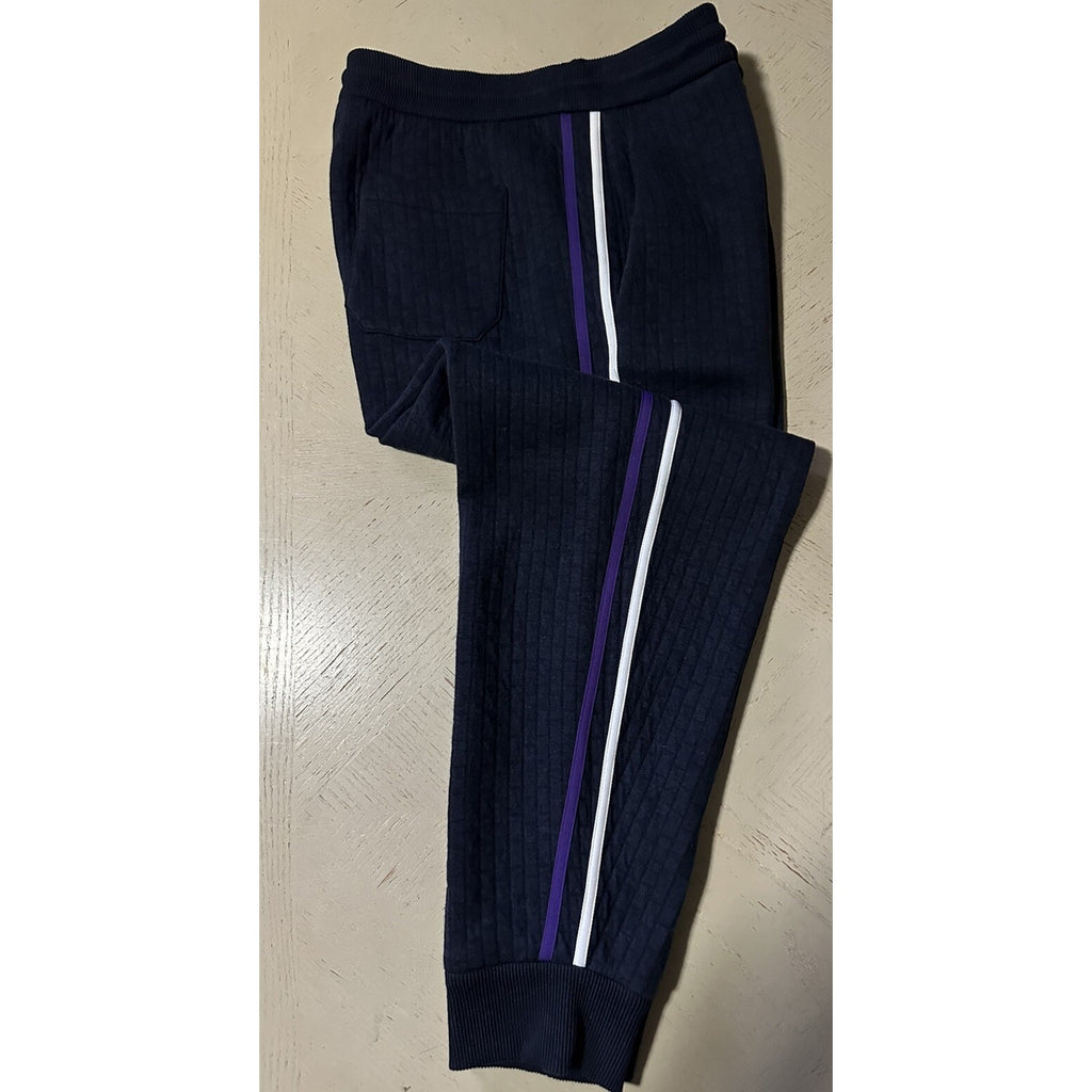 NWT $1595 Giorgio Armani Mens Sweatpants Jogging Pants Navy 36 US/52 Italy