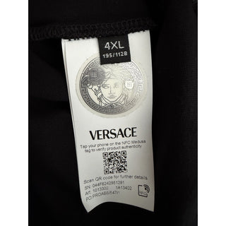 Versace Medusa Never Forget Your Roots Black T-Shirt 4XL 1013302 IT NWT $800