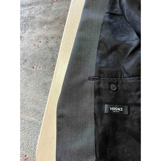 Versace Wool Gray Sport Coat Jacket Size 50 US (60 Euro) Italy 1018841 NWT $2620