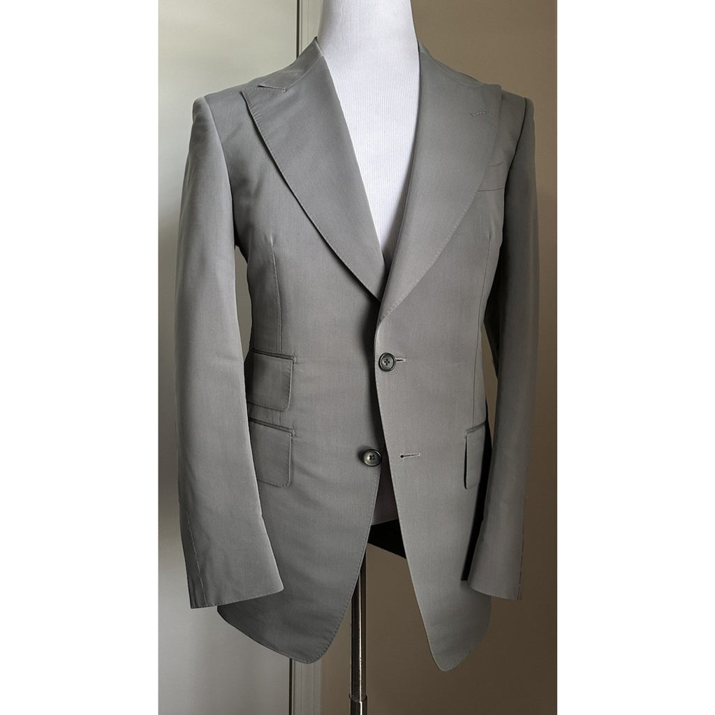 NWT $5650 TOM FORD Men Atticus Sport Coat Jacket Blazer Pebble Gray 40R US/50R E