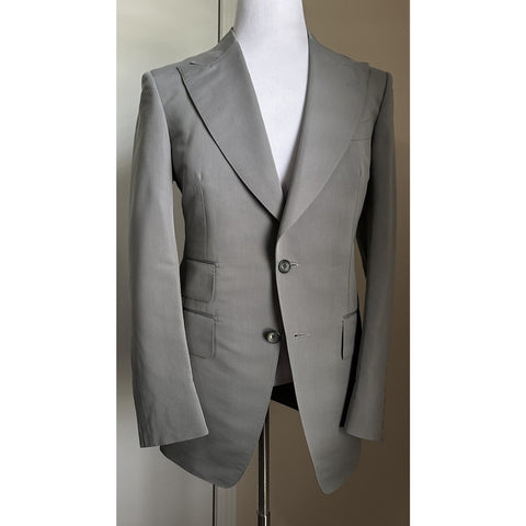 NWT $5650 TOM FORD Men Atticus Sport Coat Jacket Blazer Pebble Gray 40R US/50R E