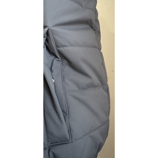 New $4135 Kiton Quilted Stand-Collar Puffer Vest Gilet Gray Size 46 US/58 Eu