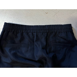 Giorgio Armani Men Linen/Viscose Drawstring Short Pants Black 32/48 NWT $1395