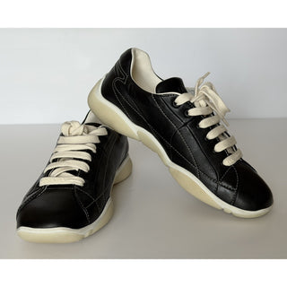 Prada Men's Black Nappa Leather Soft Sneakers 9 US (8 Prada) 2EE429