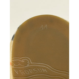 Burberry Check Wool Blend Slippers Beige Men 11 US (44 Eu) IT 8123284 NIB $525