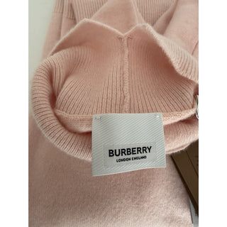 Burberry Moira Cashmere Turtleneck Sweater Soft Pink Medium 8091231 NWT $1250