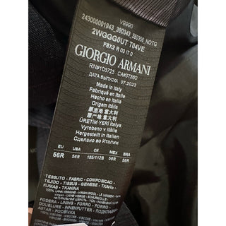 Giorgio Armani Men Sport Coat Jacket Blazer Navy 46R US/56R Eu Italy NWT $2695