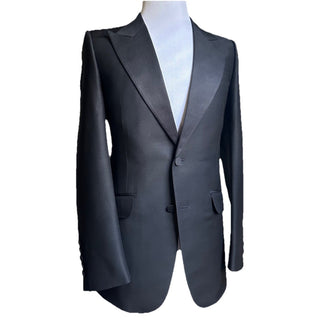 NWT $4980 Gucci Men’s Tuxedo Suit Black Size 38R US/48R Eu Italy