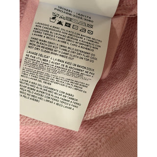 Versace Medusa Print Crop Pink Cotton Sweatshirt 6 US (42 Euro) 1019251 NWT $800