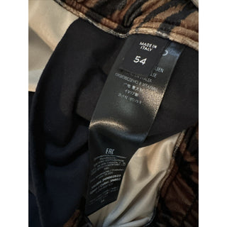 New $1590 TOM FORD Men Drawstring Track Pants Black/Brown Size 54 Eu/38 Italy