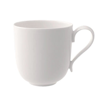 Villeroy & Boch For Me White Premium Porcelain Coffee Mugs Set of 2 Germany NIB