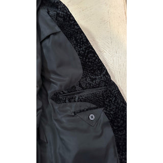 NWT $7250 TOM FORD Men Velvet Sport Coat Jacket Blazer Black 46 US/56 Eu Swit