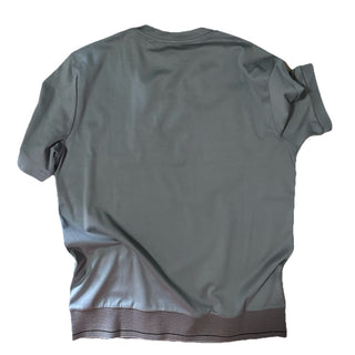 NWT $625 Giorgio Armani Mens T Shirt Gray Size 48/M Made In Italy