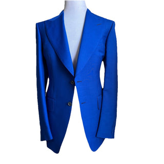 NWT $6950 TOM FORD Men Atticus Suit Royal Blue 42 US/52 Eu Italy