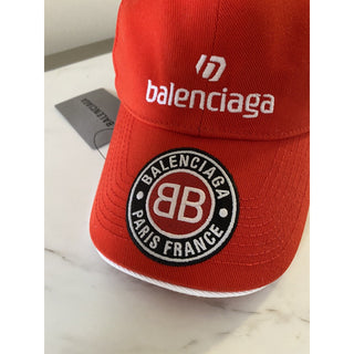 NWT Balenciaga Mens Truker Hat Red Size L Italy