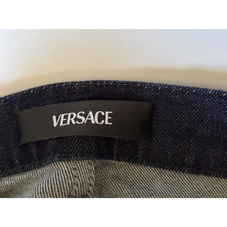 Versace Medusa Dark Blue Denim Jeans Men 40 US 1011841 1A13334 NWT $775