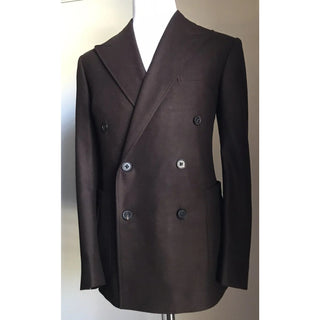 NWT $3295 Ralph Lauren Purple Label Men Blazer Jacket Brown 36S US/46S Eu Italy