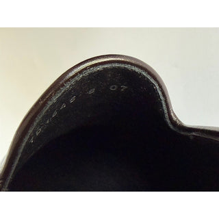 Fendi FF Penny Loafers Brown Calf Leather Men 9 US (8 Fendi) 7D1645 NIB $1250