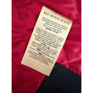 Burberry London Military Jacket Navy Wool Cashmere Gold Buttons 4 US (IT 38)