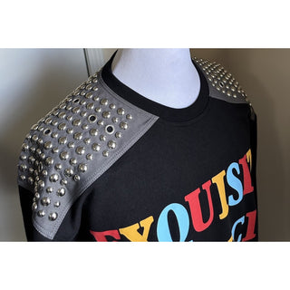 NWT $3980 Gucci Men's Sweatshirt Pullover Sweater Black/Gray Size M