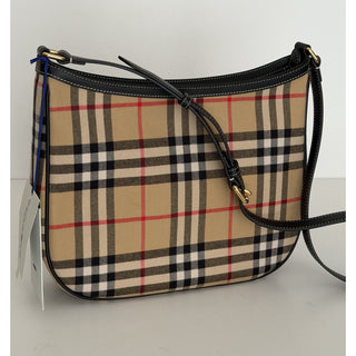 Burberry Zip Closure Archive Beige IP Check Satchel Bag 8111415 IT NWT $1450